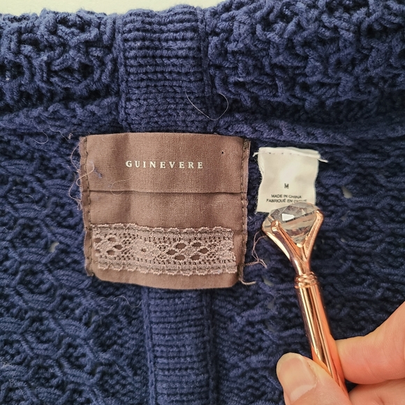 Anthropologie Guinevere Open Cardigan, Size M - Picture 4 of 5